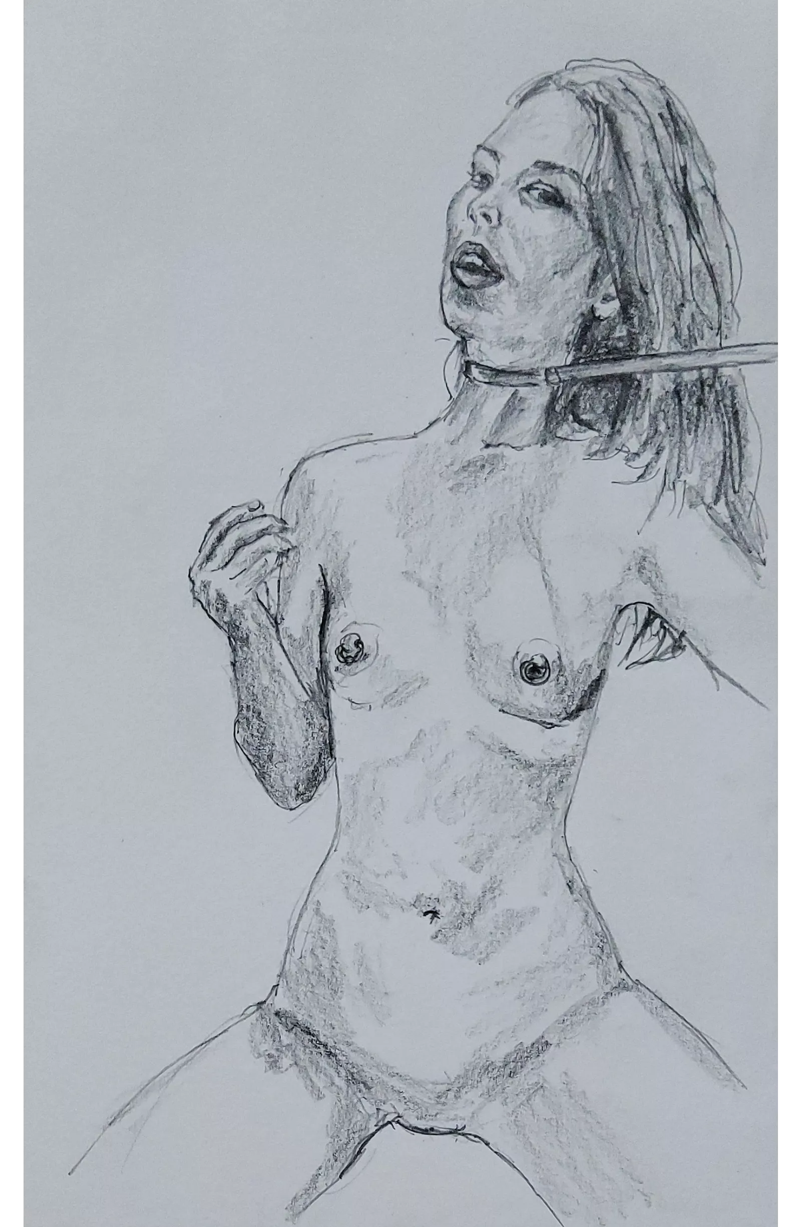 Naked Instagrammer by Jimmy posted by Jimmys_Paintings