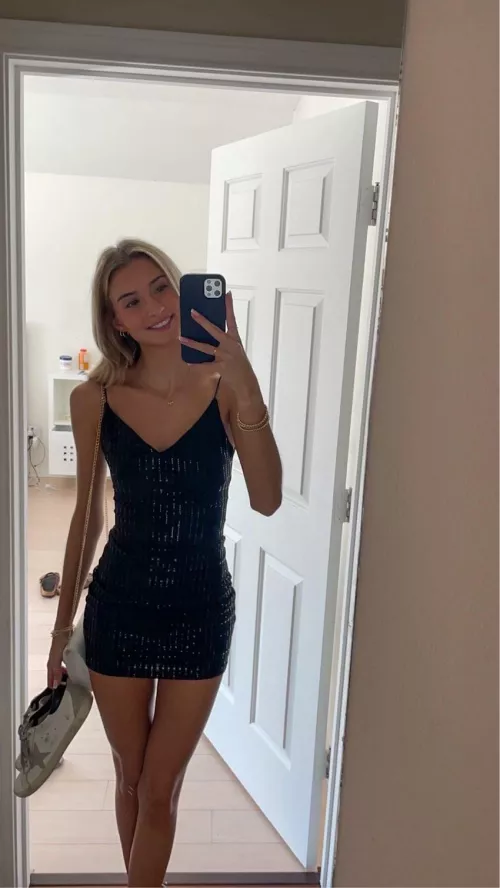 Not all dresses need heels 💙⚪️ by Various_East6190