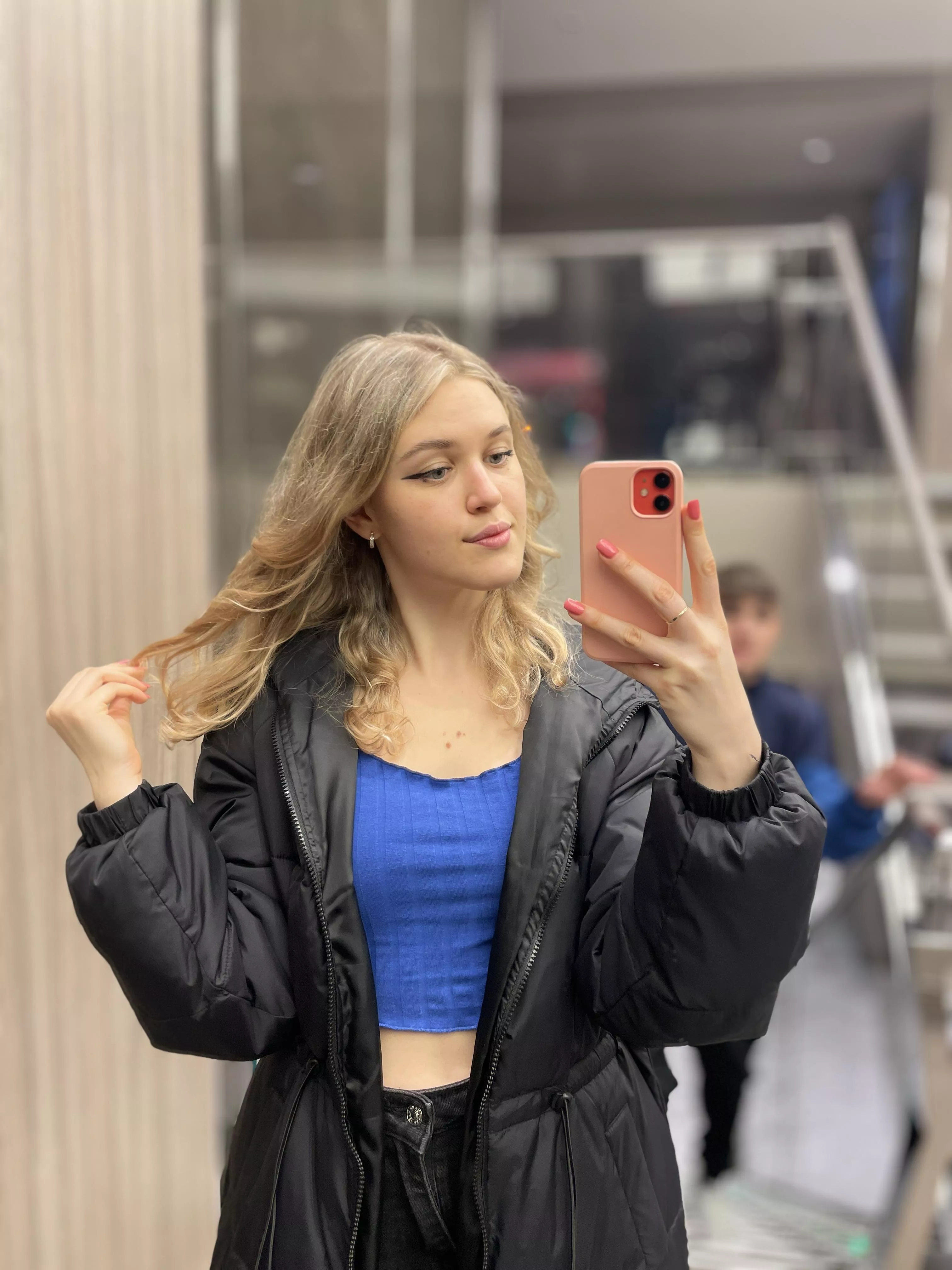 Shopping selfie posted by Saige_Anne