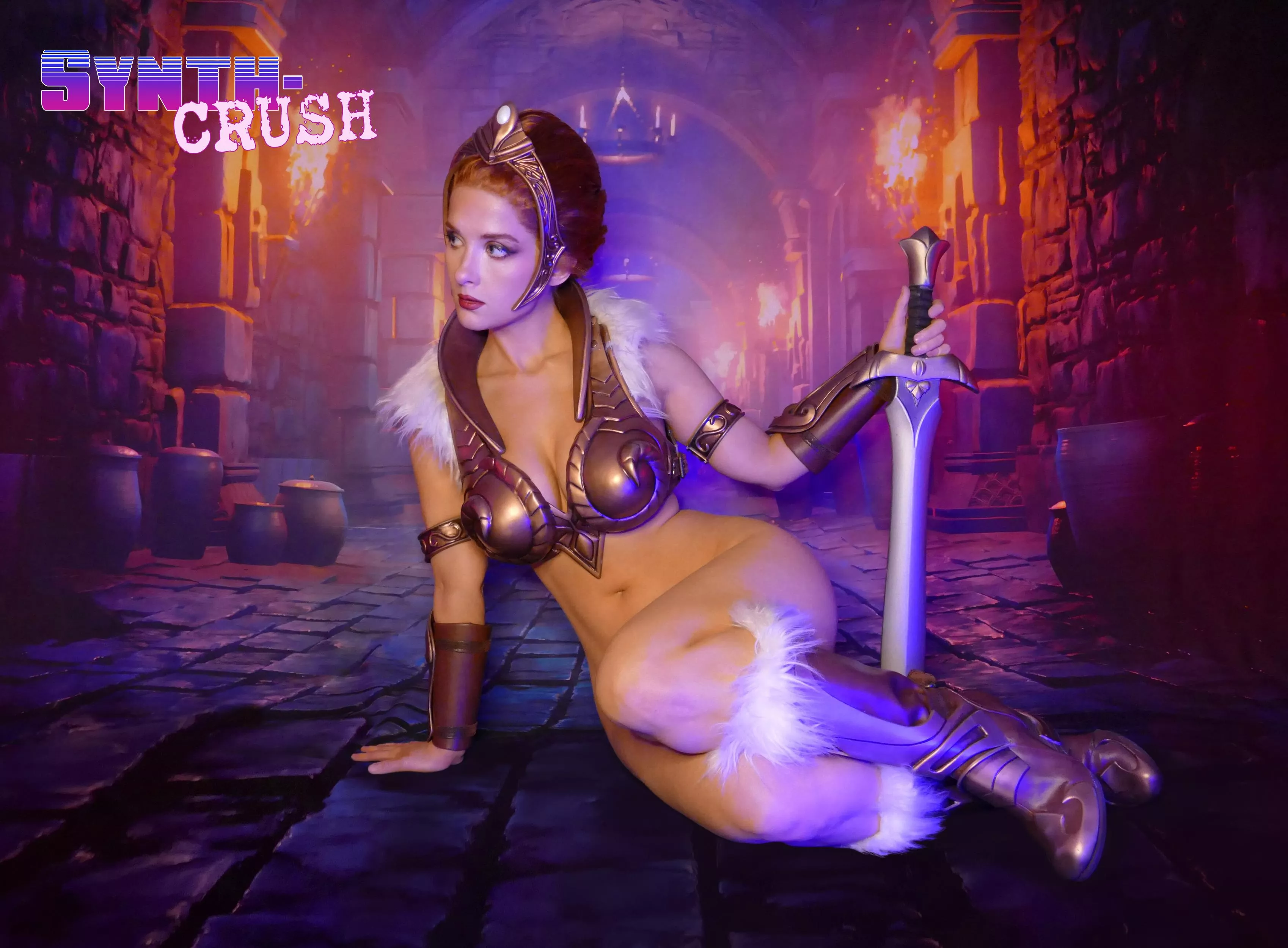Teela pin-up by Synth-Crush posted by Synth-Crush