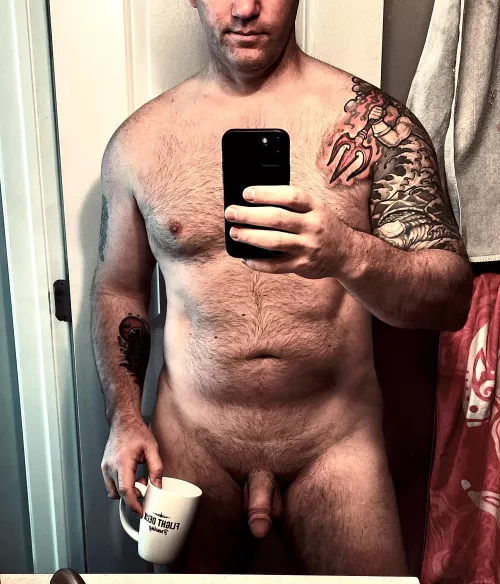 Thirsty Thursday doesn’t *just* need to be booze… right? 😏🤣 by gsd_and_coffee