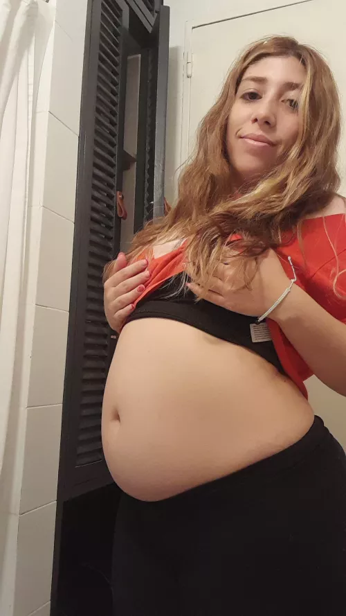 too much food on valentine's day haha by little_star009