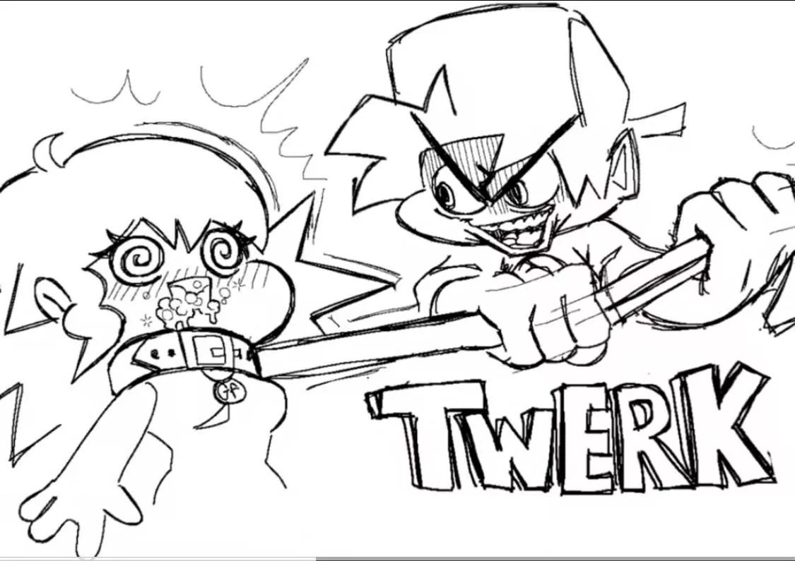 Twerk bitch posted by Different-Orchid-264