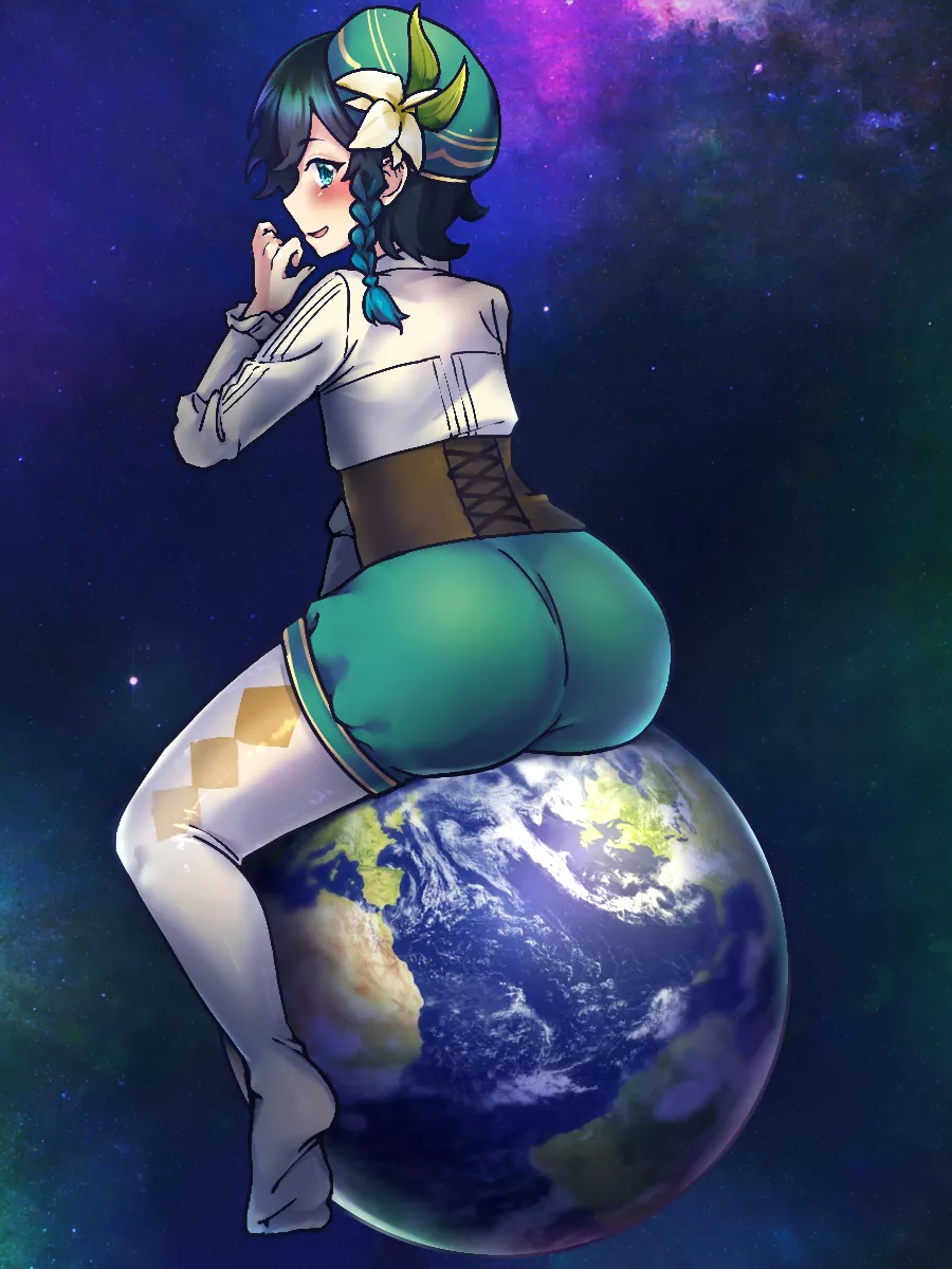 Venti on top (of the world) posted by NekohimeShaman