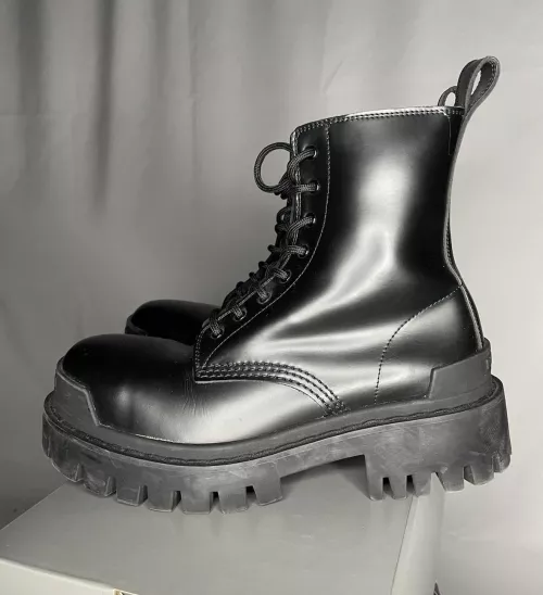 anybody know any good alternatives to the Balenciaga Strike boots? big boots with chunky outsole. i need a pair that looks similar with good outsole & good welting  by destroyforever