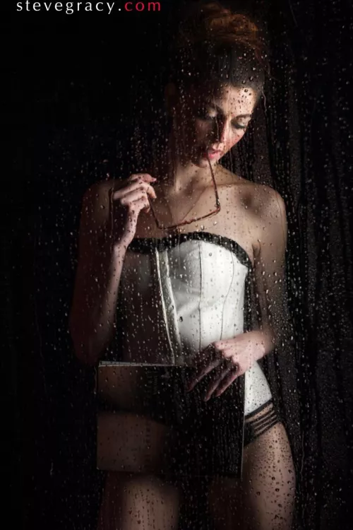 Cassandra in corset by SteveGracyPhoto