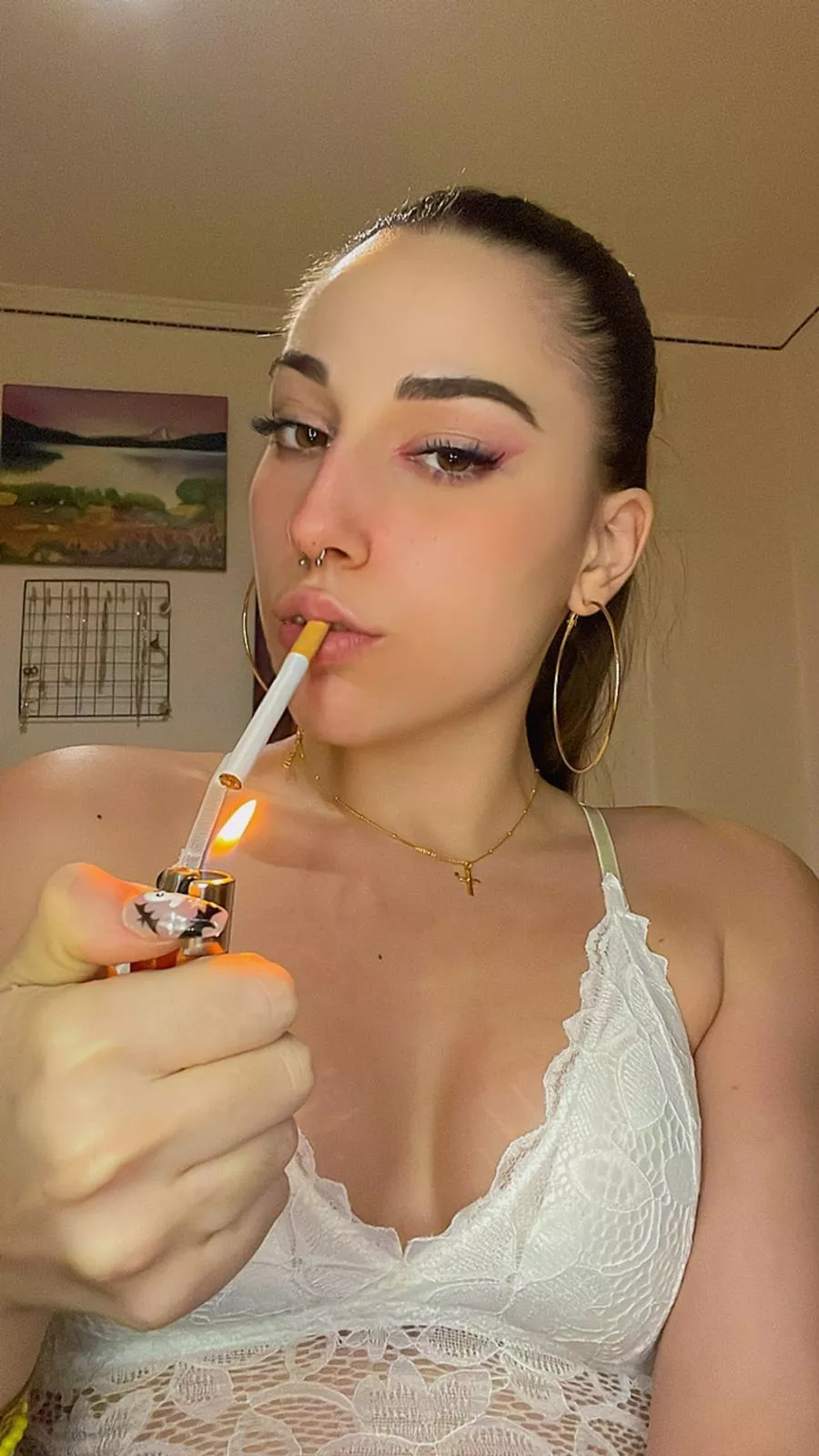 Cigarette or me? Or both? posted by Xalwaysme