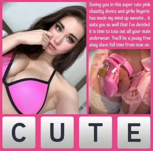 CUTE [chastity] [femdom] [denial] by Teas_Denial