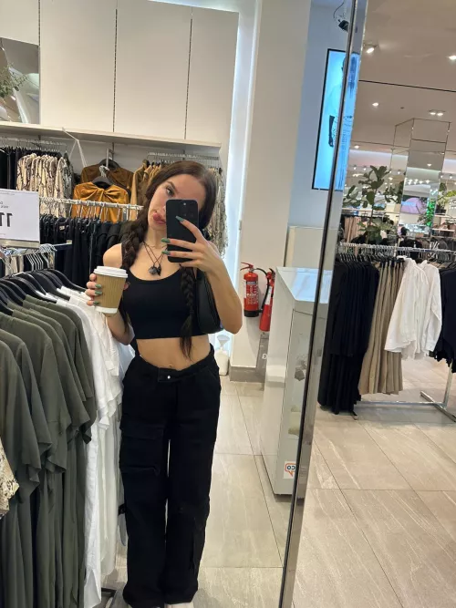 Do you think I look cute in this top? by Sevyn_BG