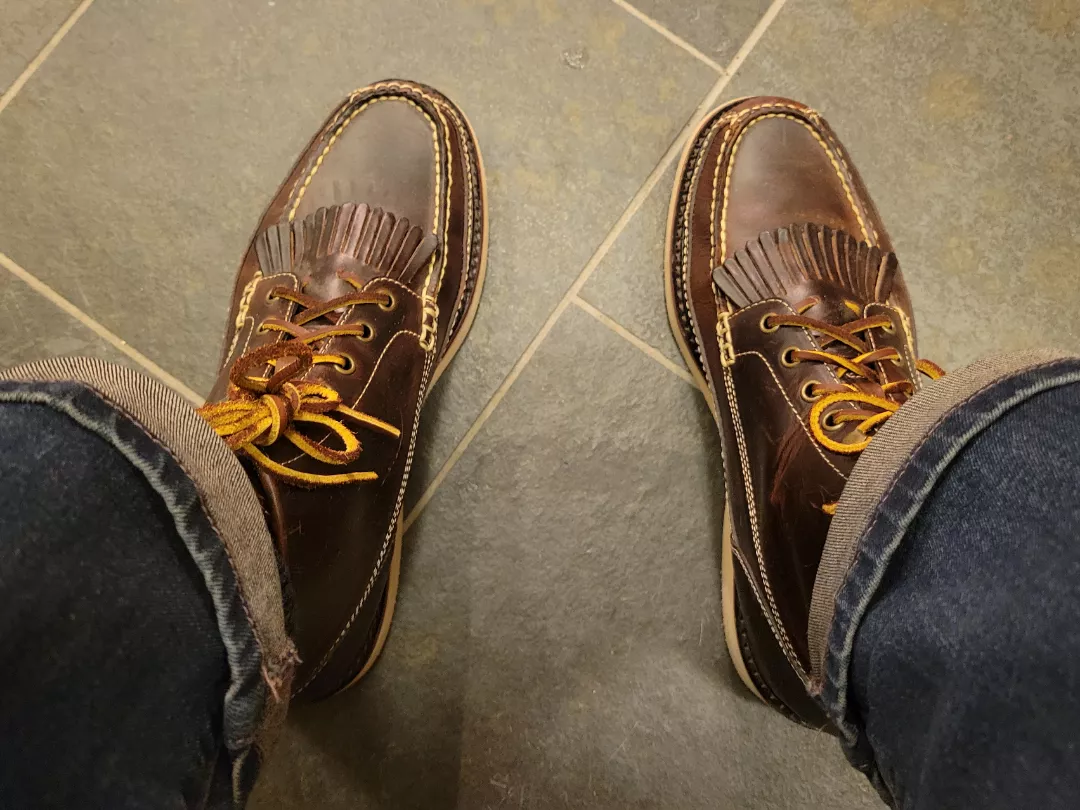 Eastland Belgrade Mock Toe boots got the call today. posted by onthewaymedia