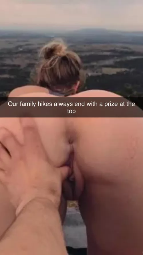 Family hike with daughter  by WhiskyOwlOffical