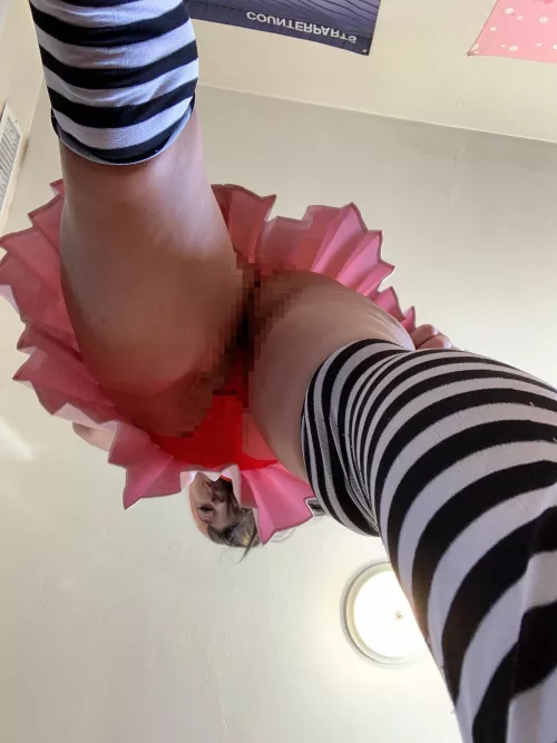 How the view from down there?  by bellaxbunny