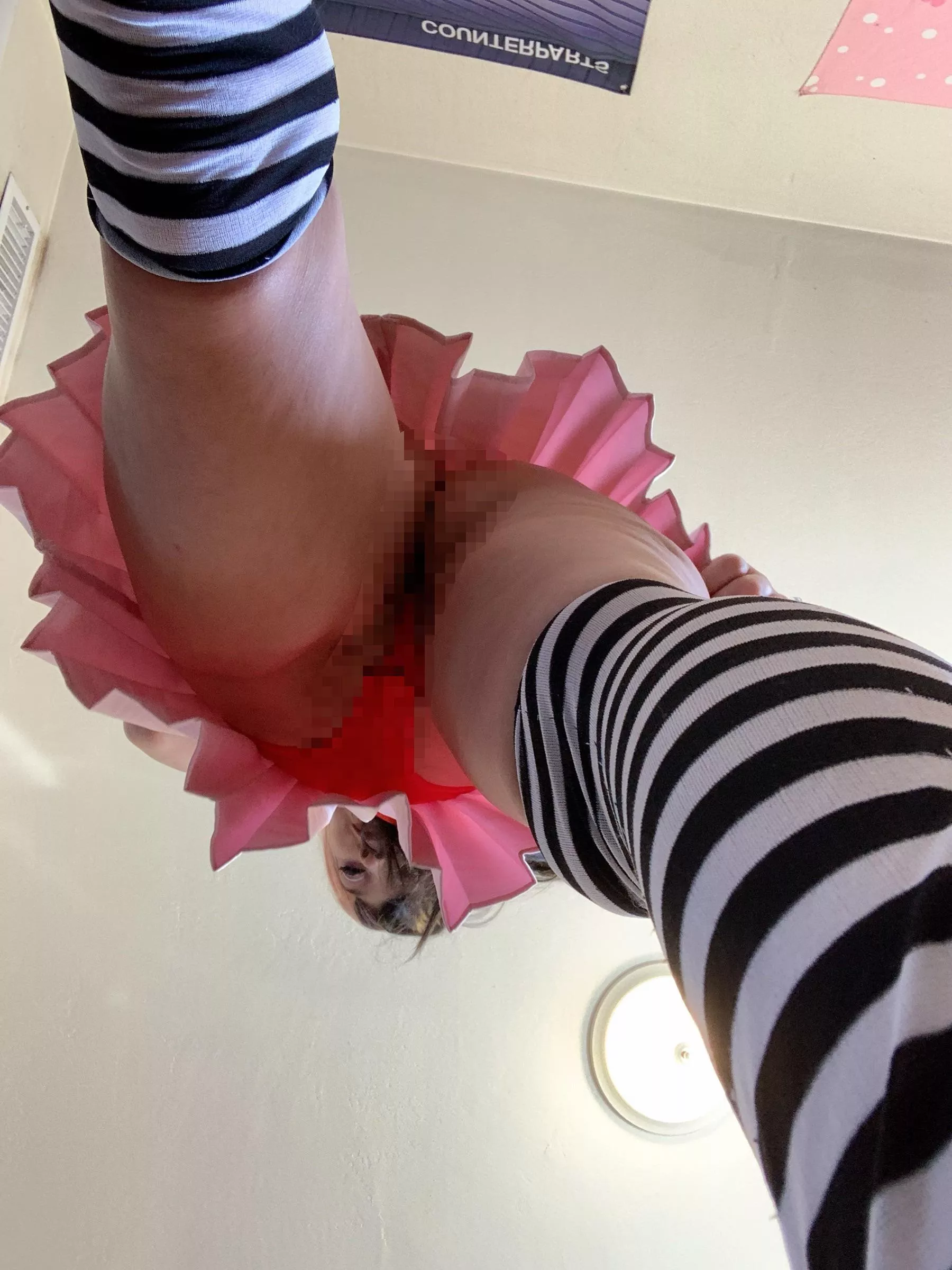 How the view from down there?  posted by bellaxbunny