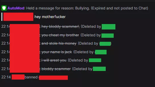 I recently added a rule to tell scammers to not chat and it led to this nice fella turning up (lol) posted by Odd_Demand3436