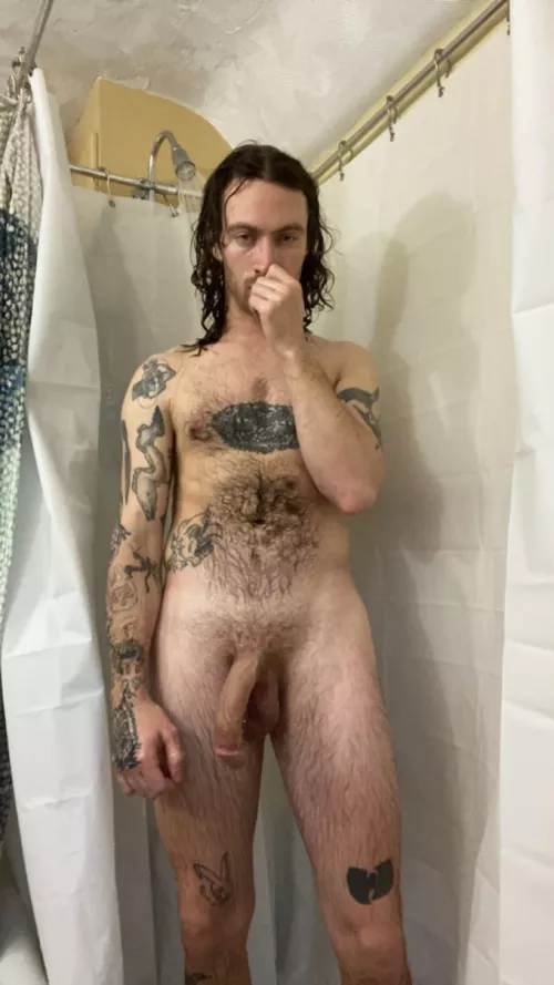 It’s cold out today. Wanna join me for a nice, hot shower? by _michaeltelevision