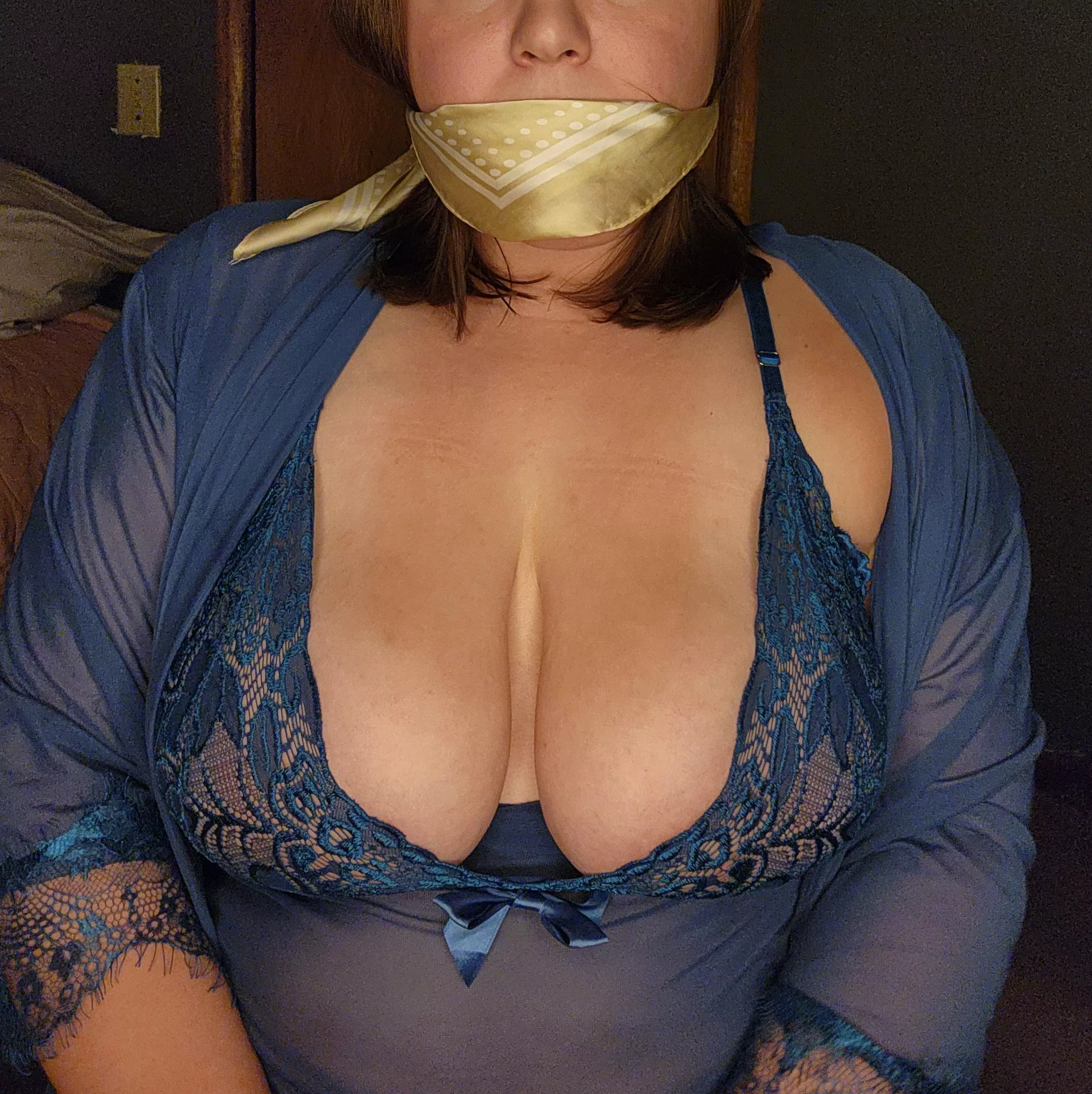 Just how Sir likes me, mouth full and covered posted by FitToe2451