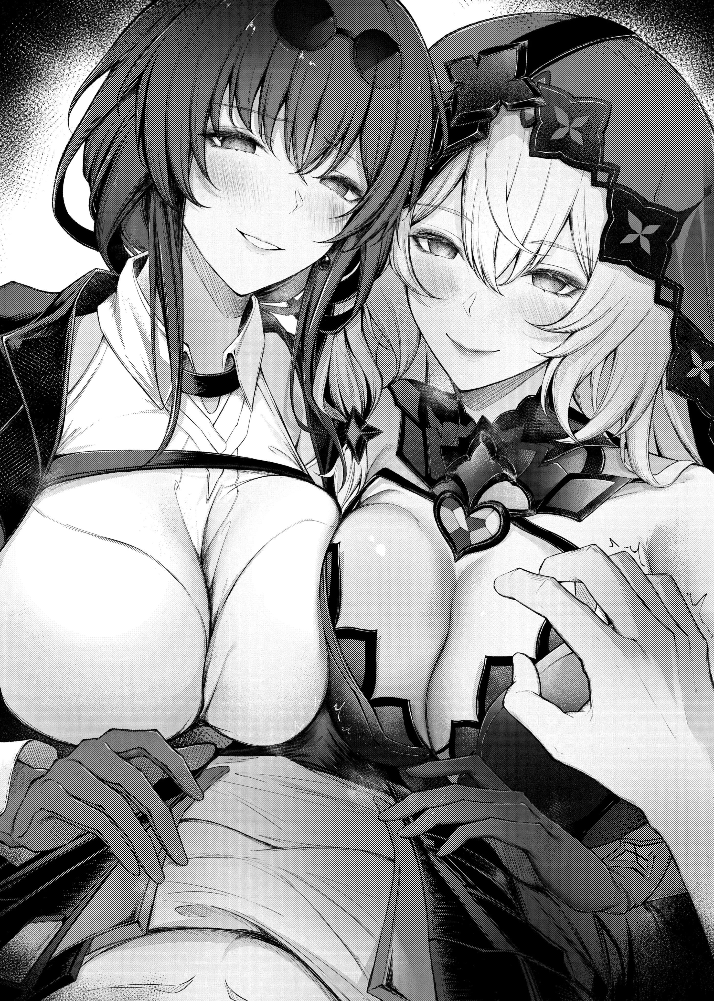Kafka & Black Swan [Honkai Star Rail] posted by CheetahSperm18