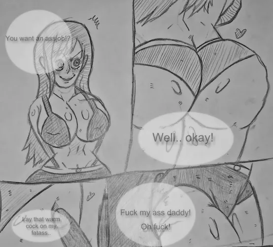 Nami gives such a good assjob. by NamiSwane