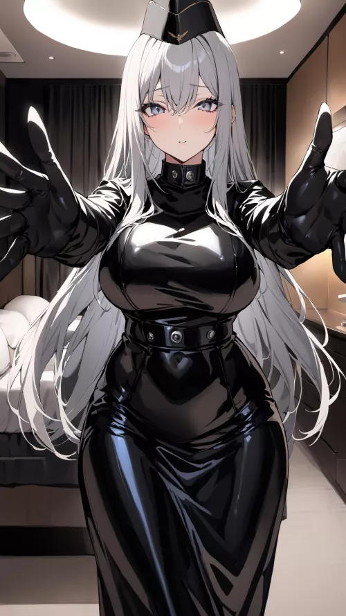 Offering a Latex Hug by CheetahSperm18