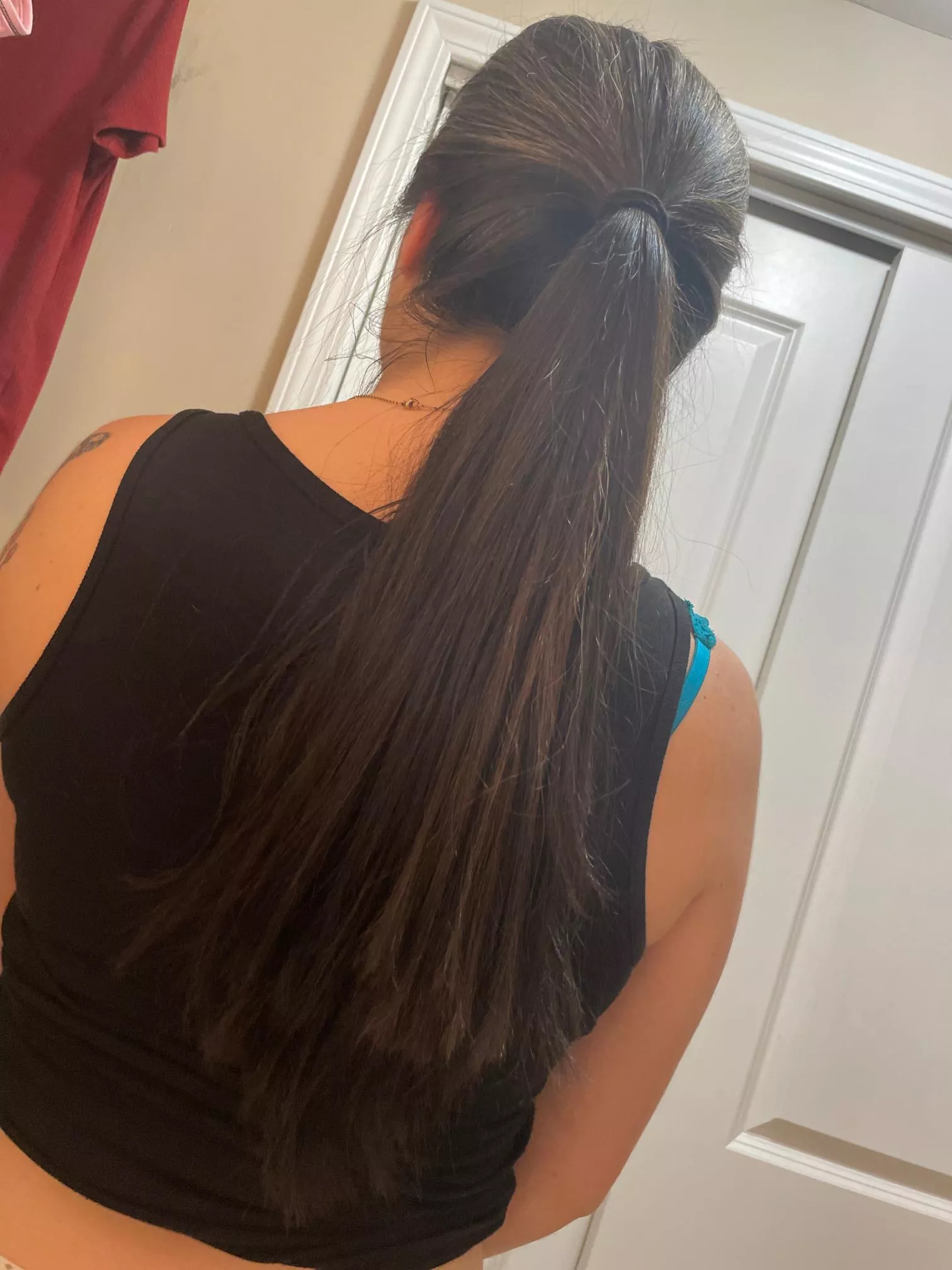 One hand on my hip other pulling my hair posted by fifi_love2