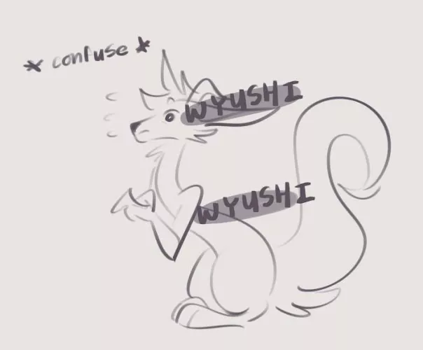 overwhelmed cutie (art by me by wyushi