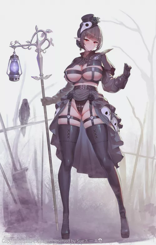 Plague Doctor [Artist's Original] by CheetahSperm18