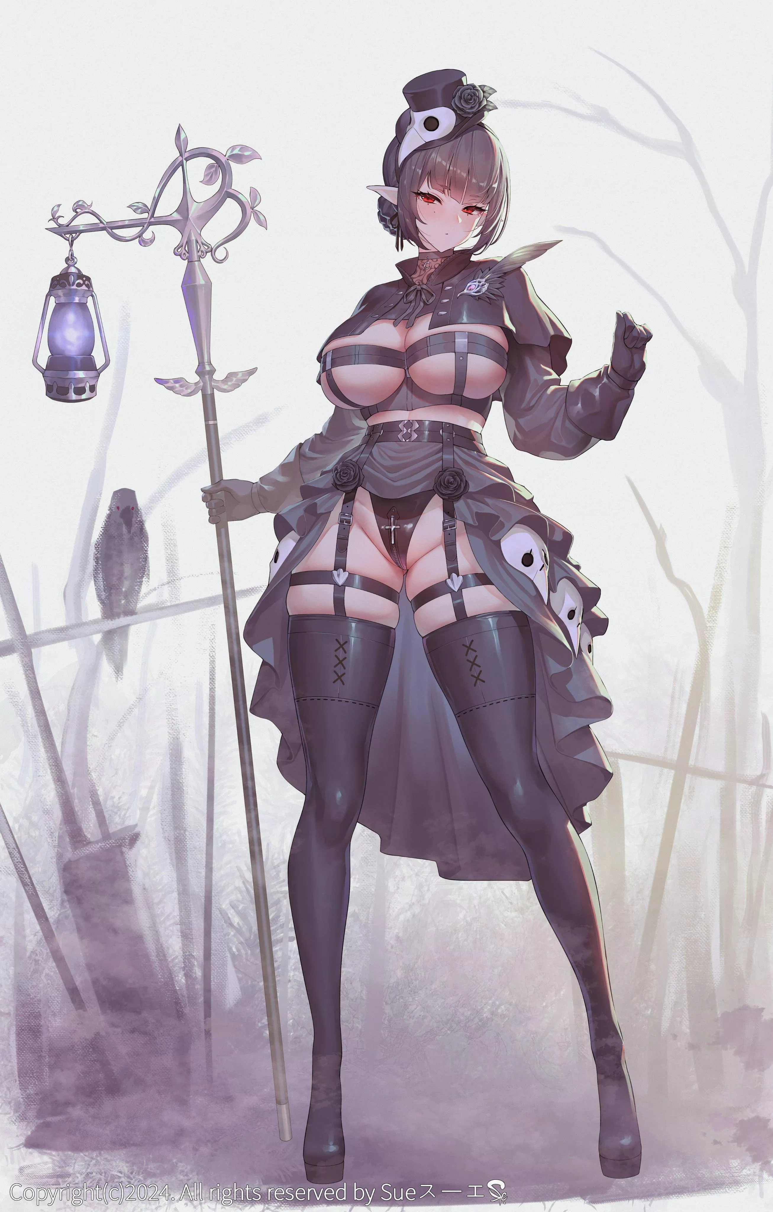 Plague Doctor [Artist's Original] posted by CheetahSperm18