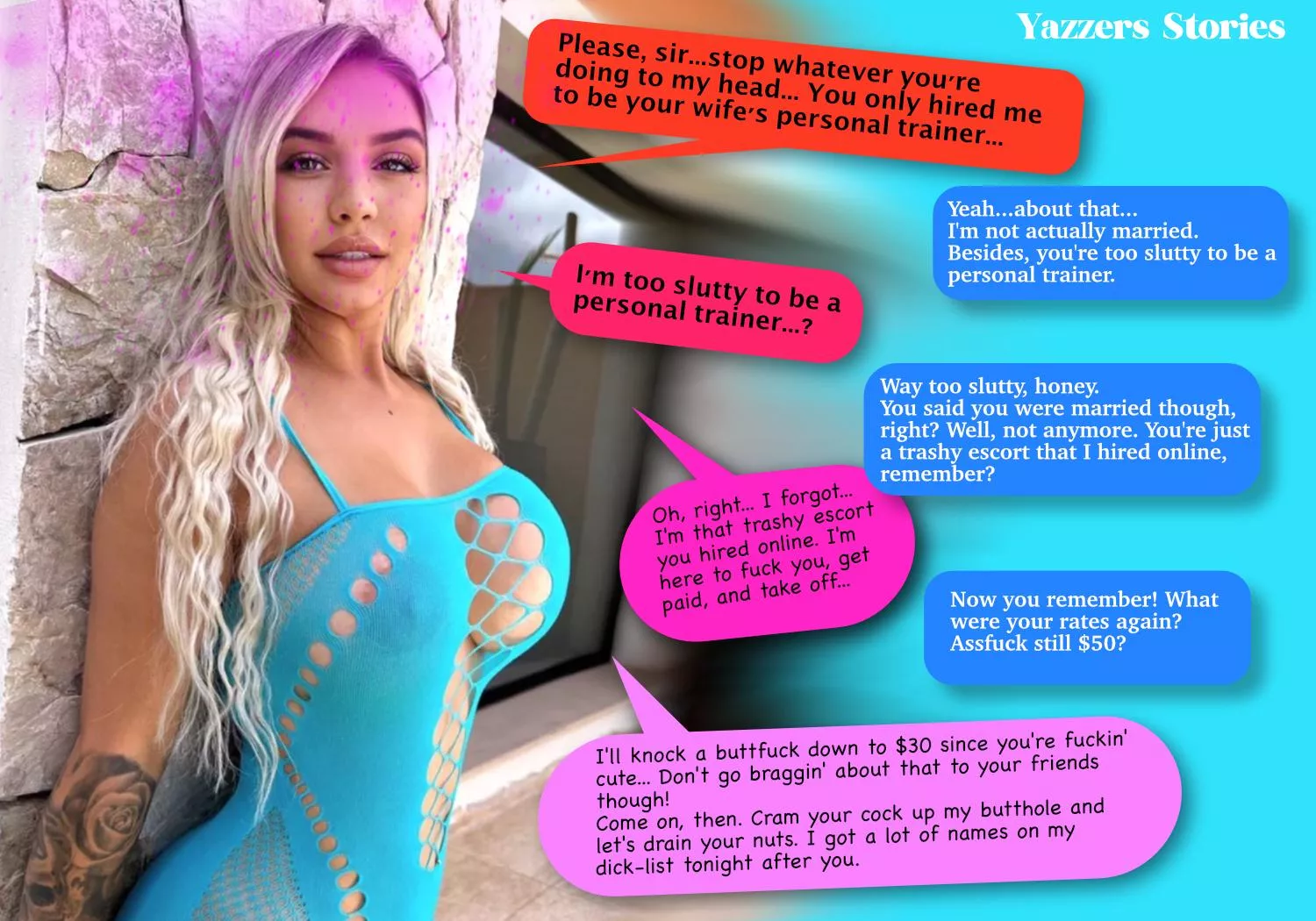 Too Slutty to be a Personal Trainer posted by yazzers