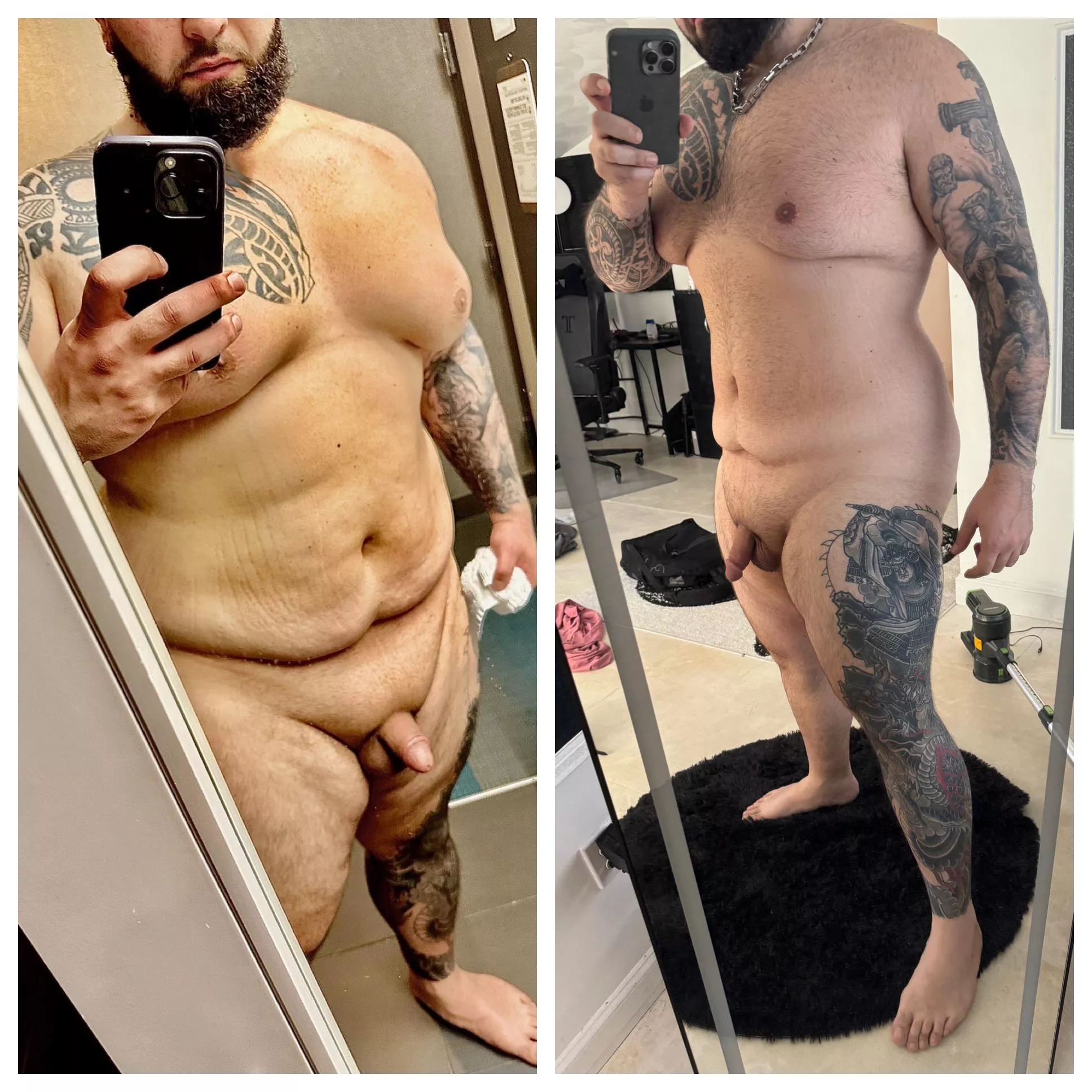 Weight loss is a crazy thing! I swear nudes show progress the most! 😇 posted by Ispenz23