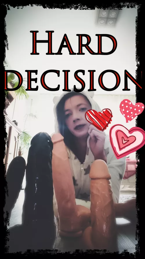 Which one should I take? by Dumbgoonersissyslut