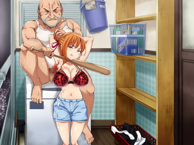 Your girlfriend wanted to complain to the neighbor about the noise they were making upstairs, but he made her undress for him instead by zilkinator12