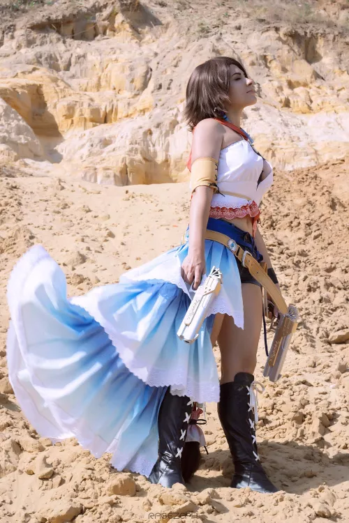 Yuna from Final Fantasy X-2 by Yuna Kairi by Intrepid-Upstairs-69