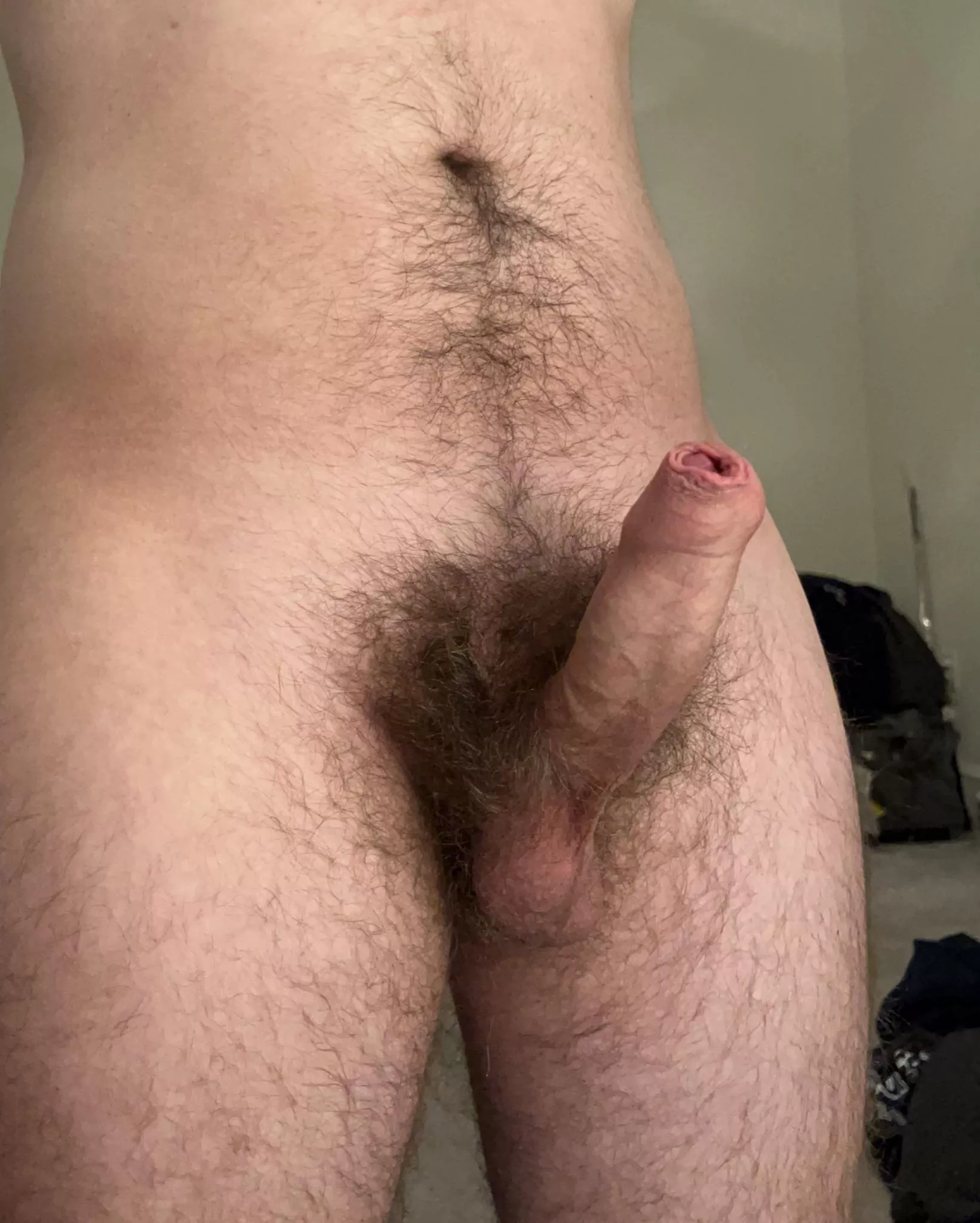 22 DC hairy uncut college cock, ripe after a long day posted by average_pit_guy