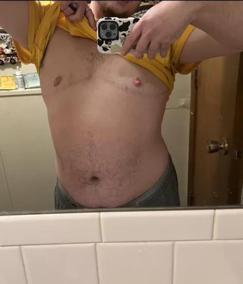 26, chubby fuzzy trans cub ☺️ by cuntyqueer