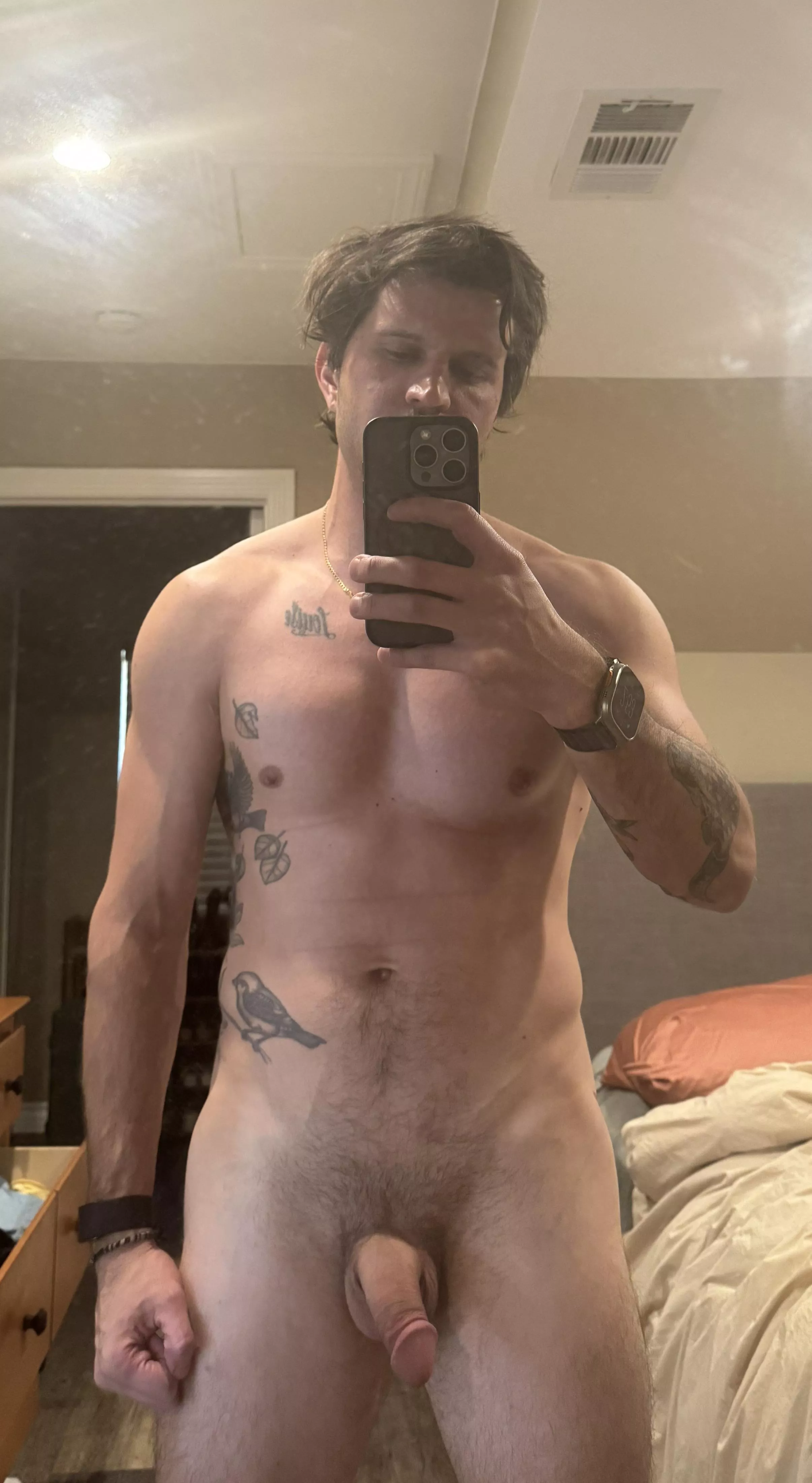35 (m) been working out for 6 months. Let me know… posted by DonkeyDongDoug420