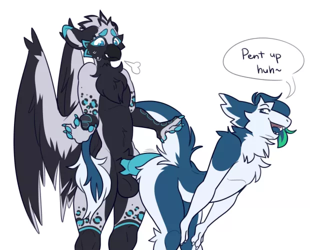 A bit of a tease (Pilvi_owo) by winter-hawlk