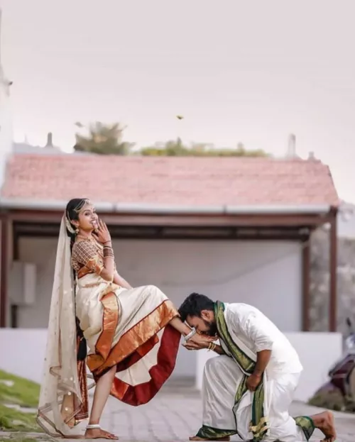 A mix of Indian culture and  subtle submission  by Ill-Explorer-4580