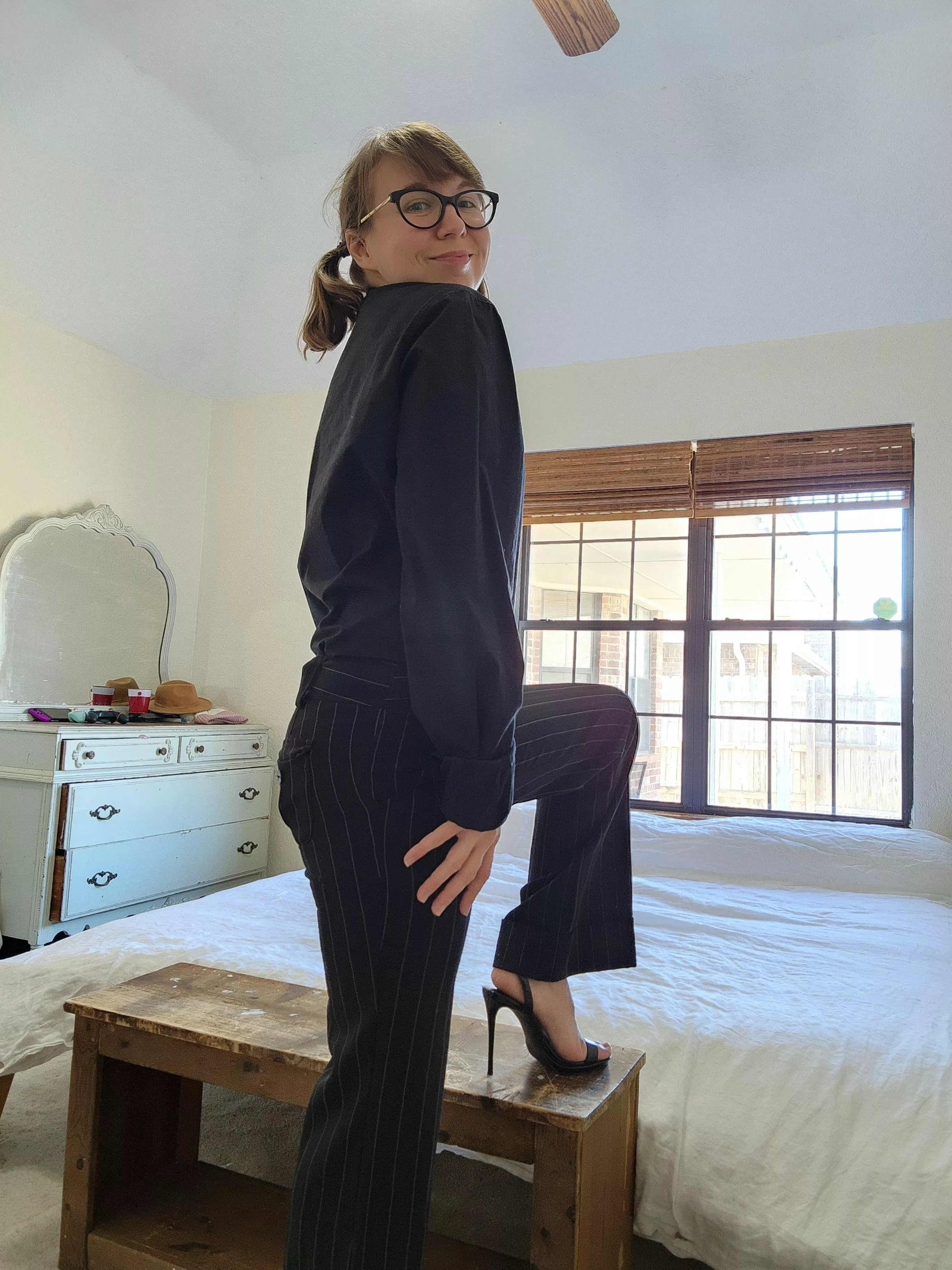 And if I asked you to take it off with your teeth.... posted by HopeHotwife