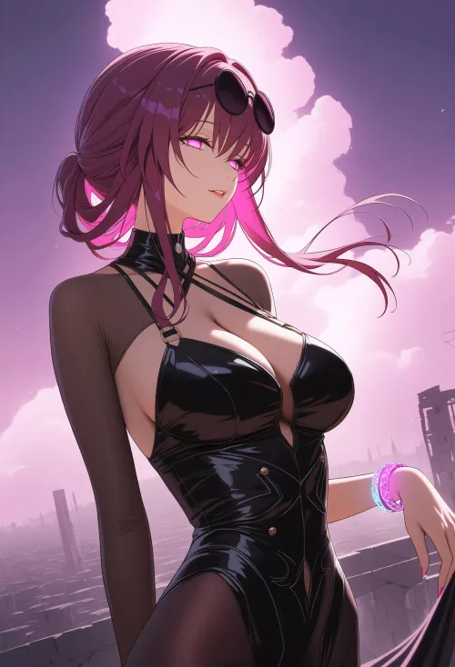Corrupted Kafka [Honkai Star Rail] by CheetahSperm18