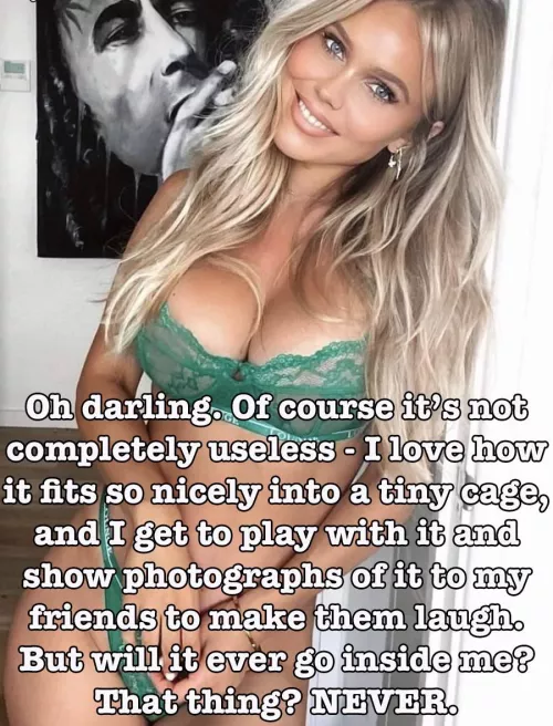 Could you go ‘pussy-free’, if that was what made her happy?  by biffa_b_