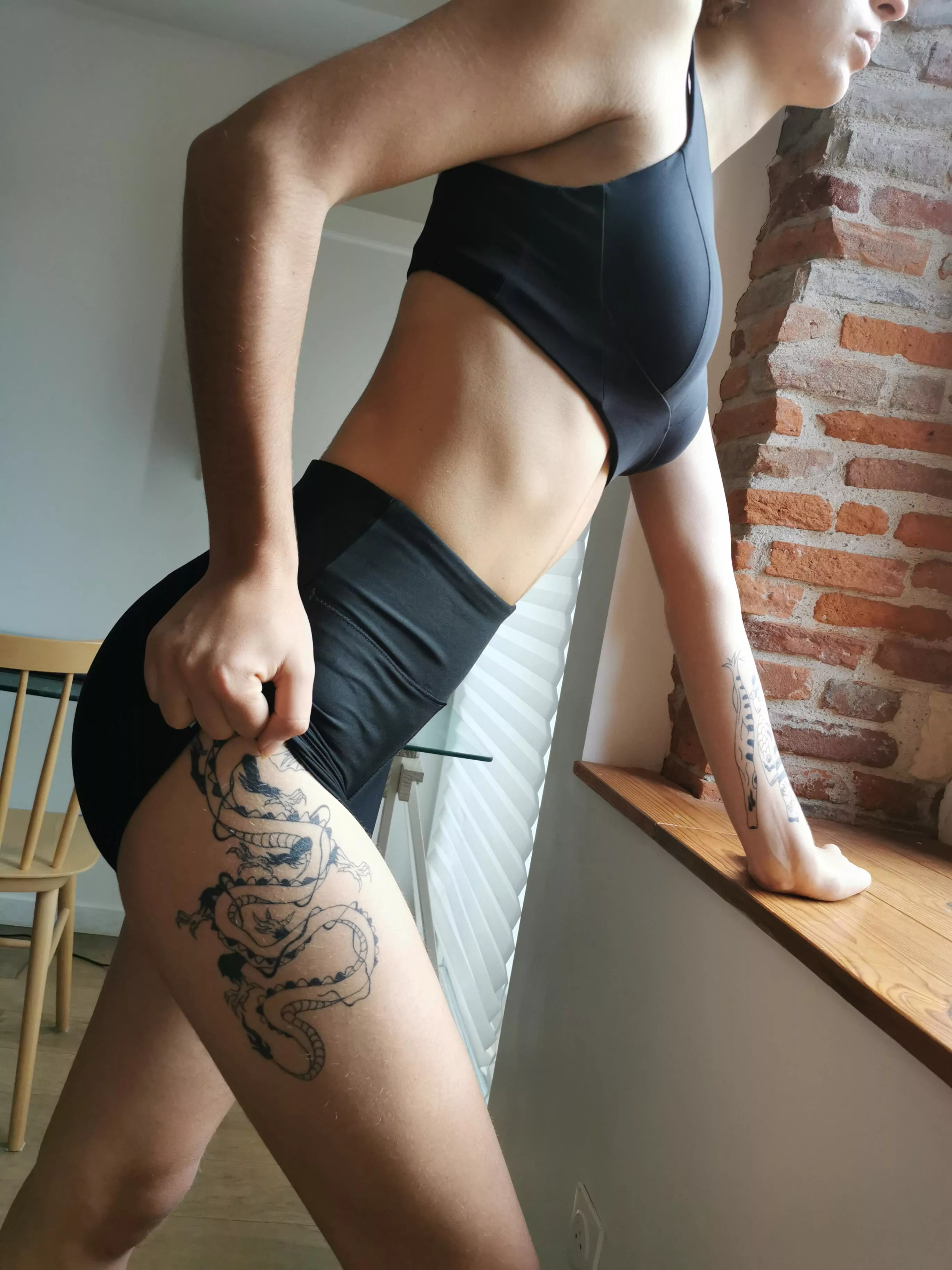 Except my breast, I have the same body than my brother ^^ posted by Ana-Paulina