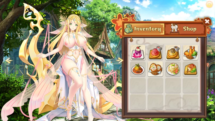 Feeding my elf girl [Horny Suika: Wet Watermelon] by Hazneliel