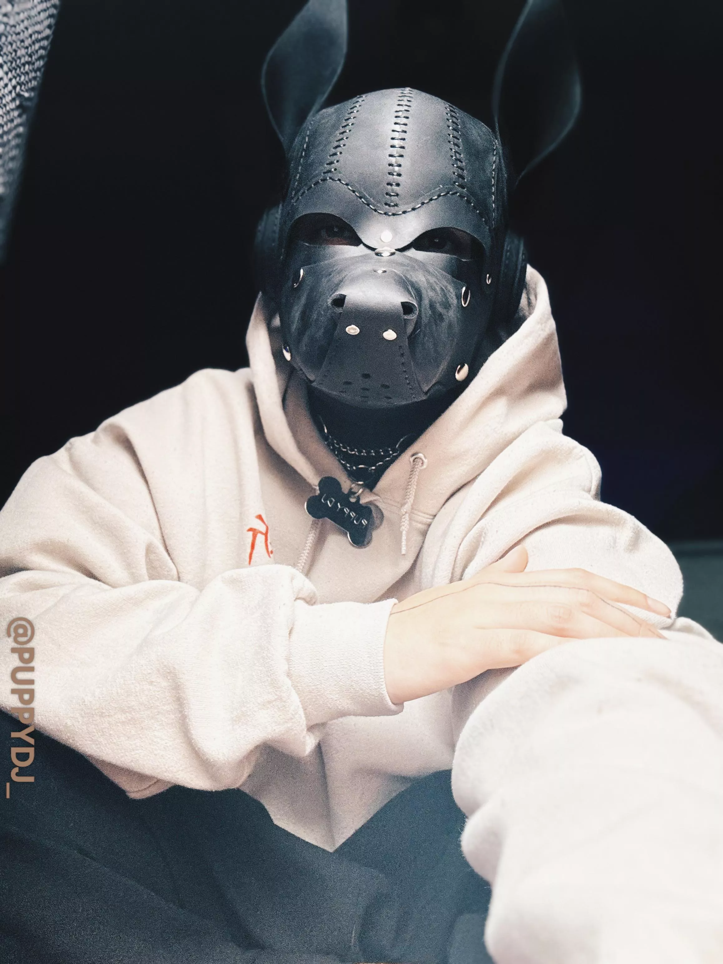 Finally got my new hood 🐾🖤 posted by satanicctwiink