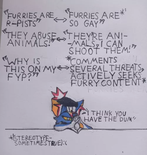 Hater Hypocrisy by HungerforAmygdala