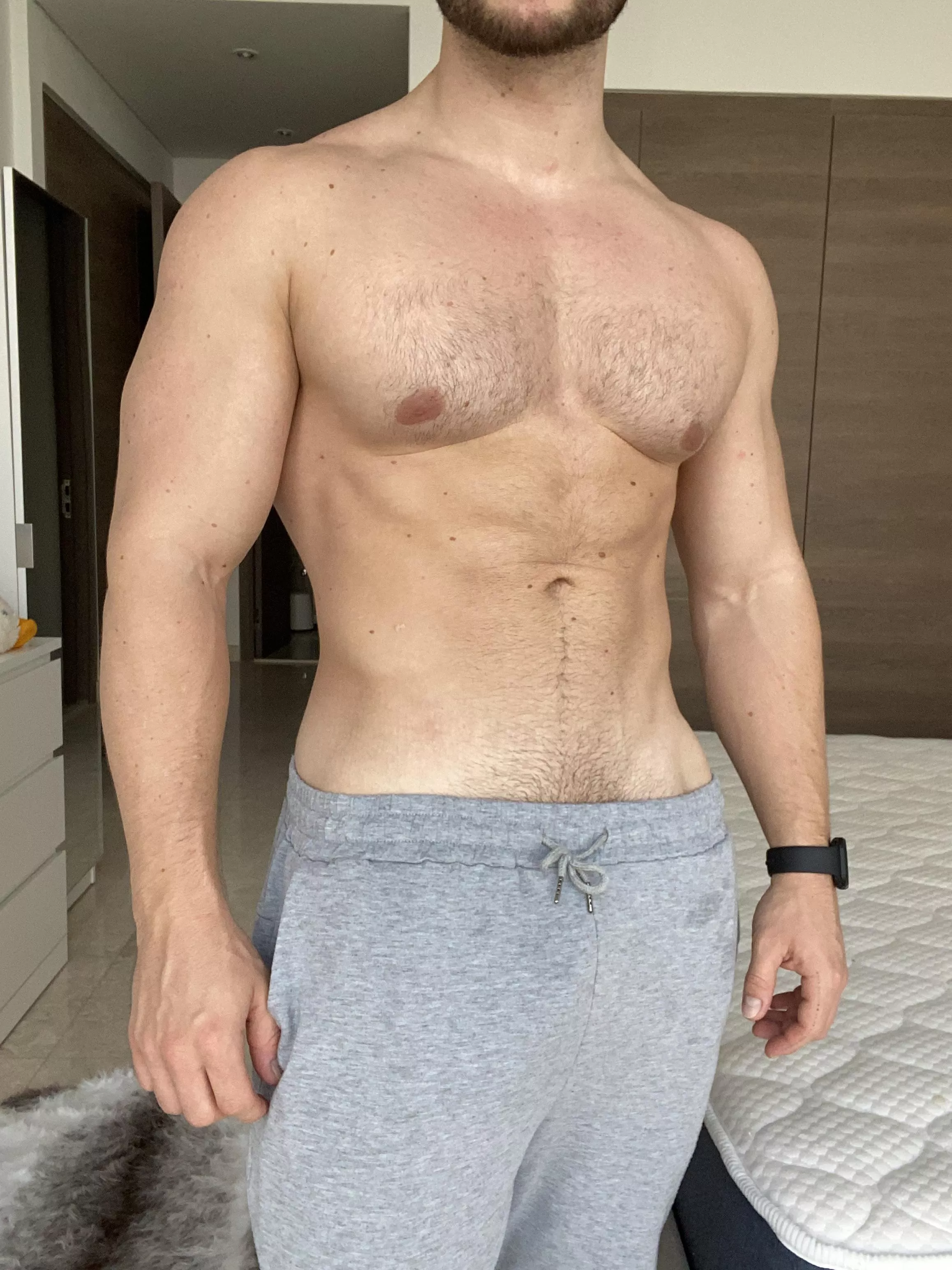 I usually trim but should I let it grow this time? posted by FitnHard69