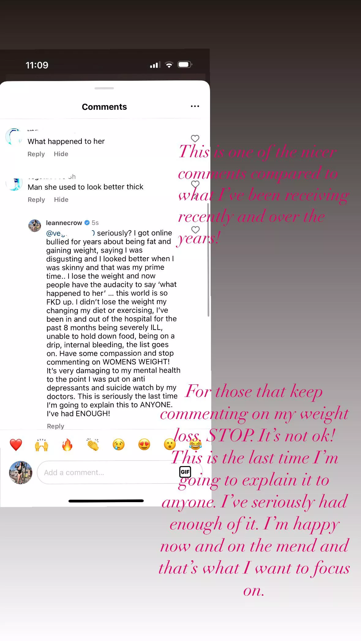 I won’t be using this account anymore… and here’s why! posted by Leannecrow