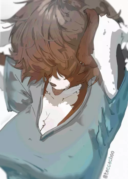 my first fursona idea by BeaBegle