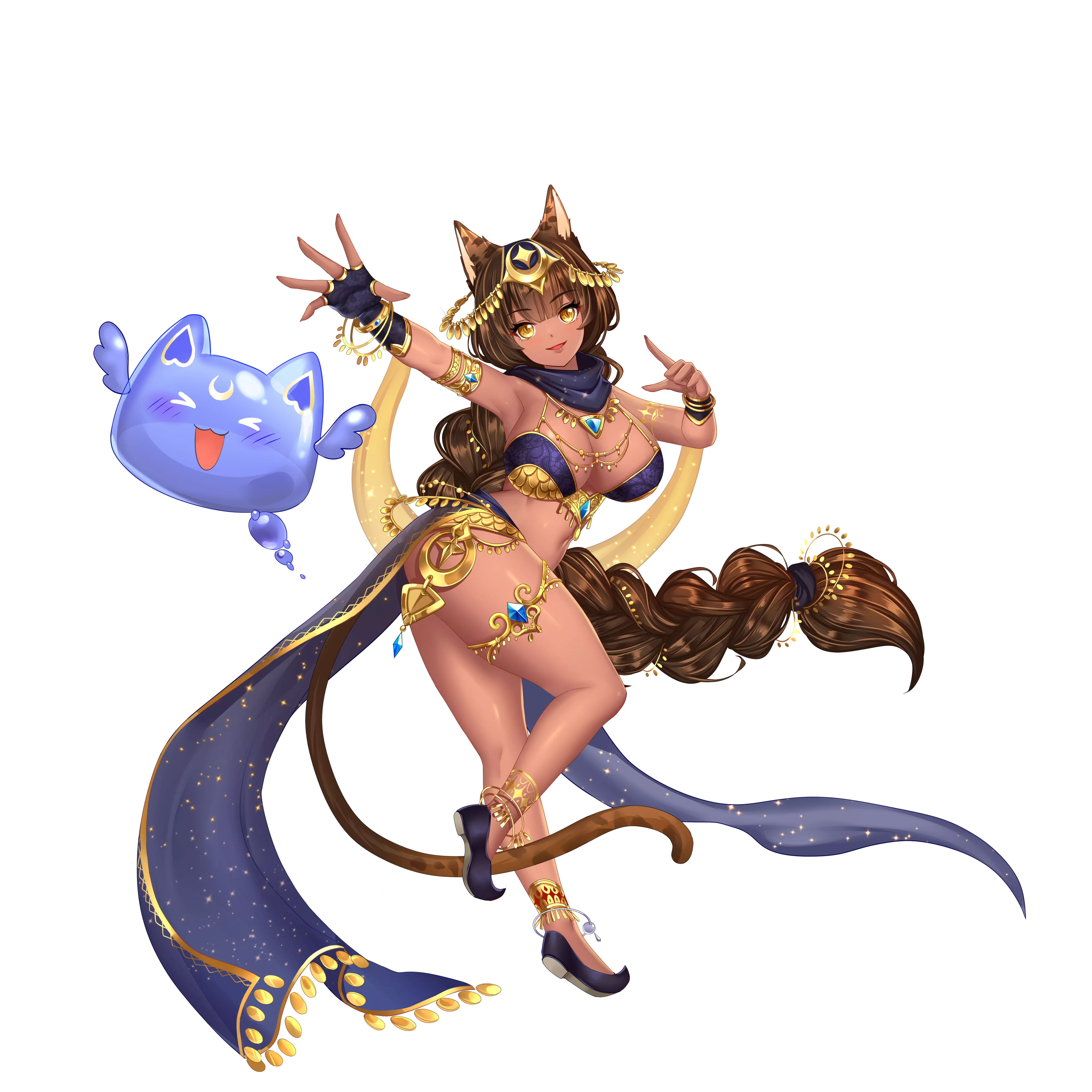 Neko legs [Horny Suika: Wet Watermelon] posted by Hazneliel