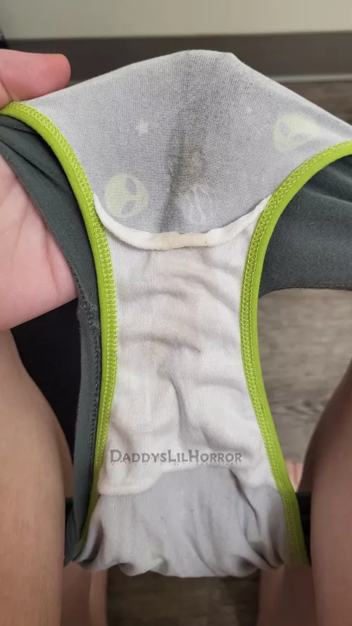 New Panties. I Wonder How Long It Will Take Me To Ruin Them. by DaddysLilHorror