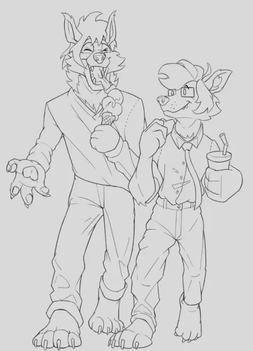 Pretty excited bout how this new comm is going! What are they're talking about?! (= by TitvsFaria